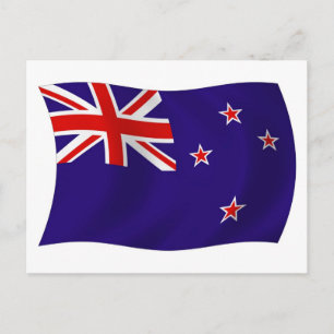 New Zealand Flag Postcard