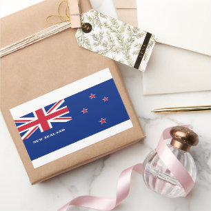 New Zealand Flag Rectangular Sticker