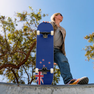 New Zealand flag Skateboard