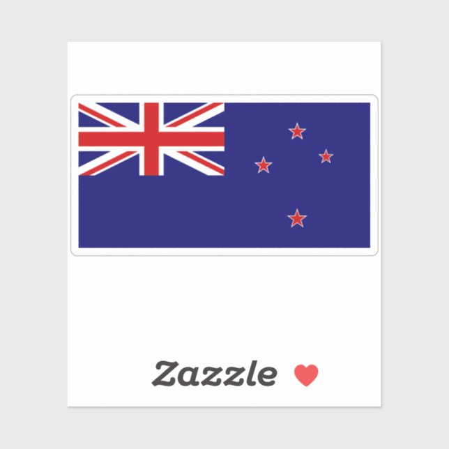 New Zealand Flag Sticker (Sheet)