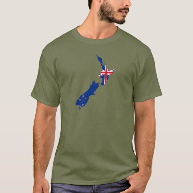 New Zealand Flag T-Shirt (Front)