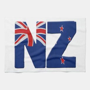 New Zealand flag Tea Towel