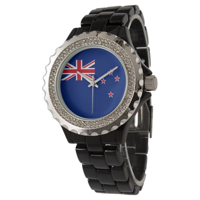 New Zealand flag Watch (Angled)