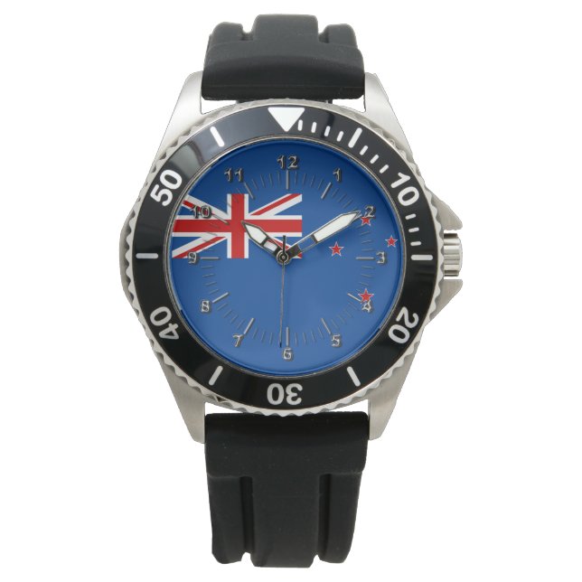 New Zealand flag Watch (Front)