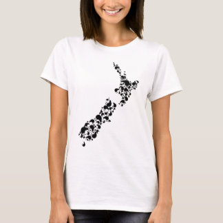 NEW ZEALAND - full of kiwis - black T-Shirt