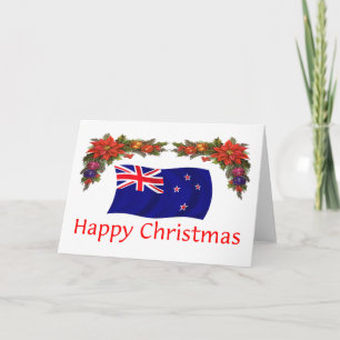 New Zealand Happy Christmas Holiday Card