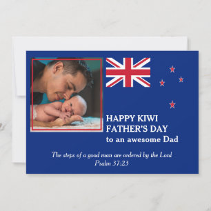 NEW ZEALAND Happy Father's Day AWESOME DAD Card