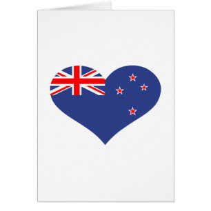 New Zealand heart flag