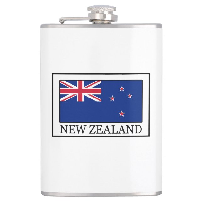 New Zealand Hip Flask (Front)