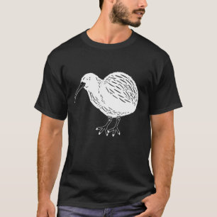 New Zealand Island Kiwi Bird New Zealand T-Shirt