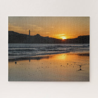 New Zealand Jigsaw Puzzle - Castlepoint sunrise