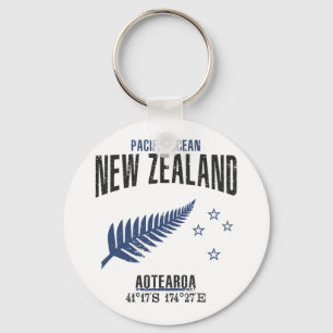 New Zealand Key Ring