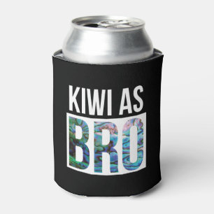 NEW ZEALAND KIWI AS BRO PAUA CAN COOLER