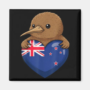 New Zealand Kiwi Bird Magnet