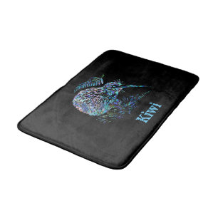 NEW ZEALAND KIWI FERN PAUA BATH MAT
