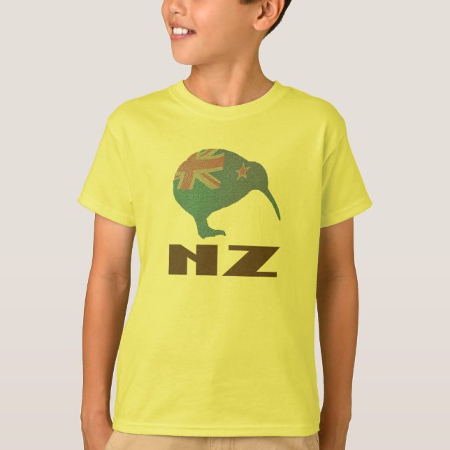 New Zealand Kiwi Kids Shirt (Front)