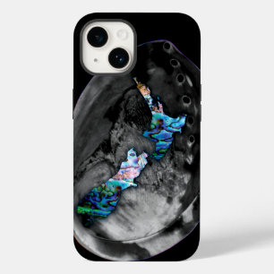 NEW ZEALAND KIWI MAP PAUA Case-Mate iPhone 14 CASE