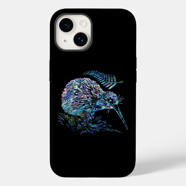 NEW ZEALAND KIWI PAUA Case-Mate iPhone CASE (Back)