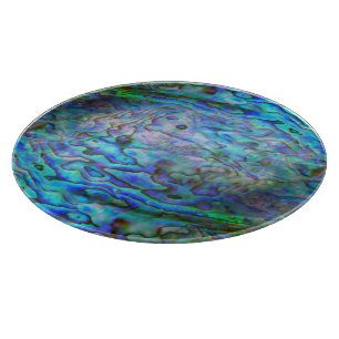 NEW ZEALAND KIWI PAUA CUTTING BOARD