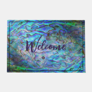 NEW ZEALAND KIWI PAUA DOORMAT