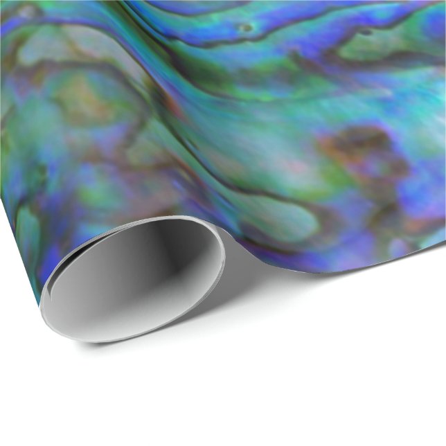 NEW ZEALAND KIWI PAUA WRAPPING PAPER (Roll Corner)