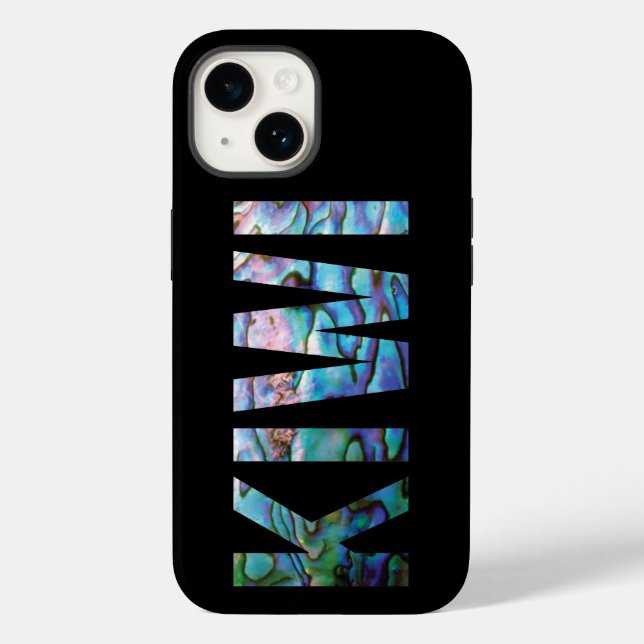 NEW ZEALAND KIWI SIMPLE PAUA Case-Mate iPhone CASE (Back)