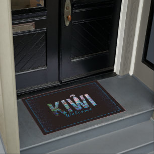 NEW ZEALAND KIWI SIMPLE PAUA DOORMAT