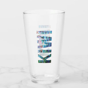 NEW ZEALAND KIWI SIMPLE PAUA GLASS