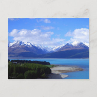 New Zealand Landscape Postcard