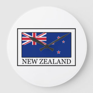 New Zealand Large Clock