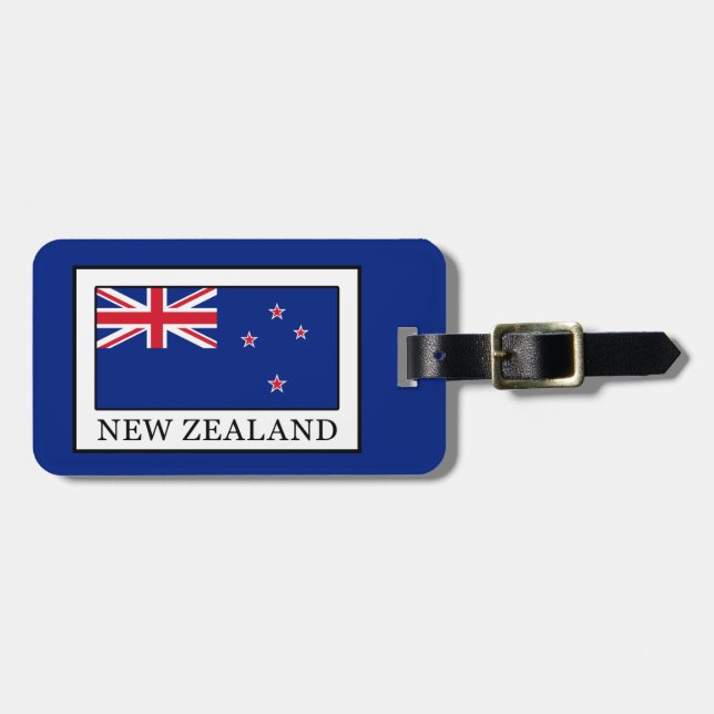 New Zealand Luggage Tag (Front Horizontal)