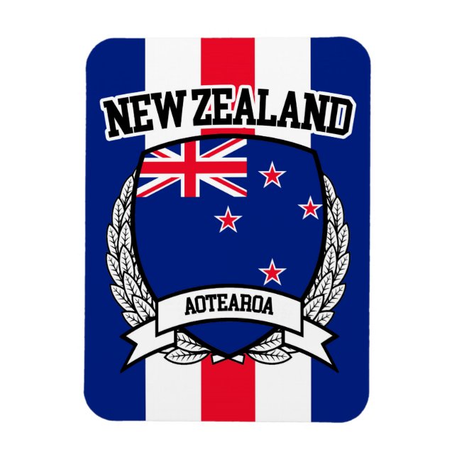 New Zealand Magnet (Vertical)