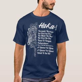 New Zealand Maori Haka Ka Mate Rugby T-Shirt