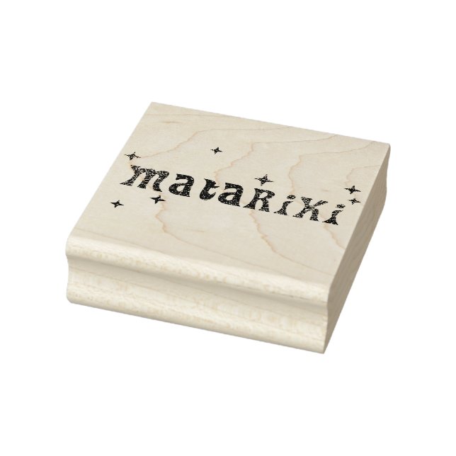 New Zealand Maori - Matariki Stars 1 Rubber Stamp (Stamp)