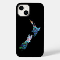 NEW ZEALAND MAP PAUA Case-Mate iPhone CASE
