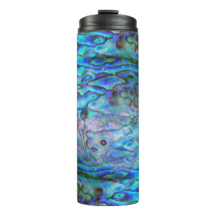 NEW ZEALAND MAP PAUA THERMAL TUMBLER