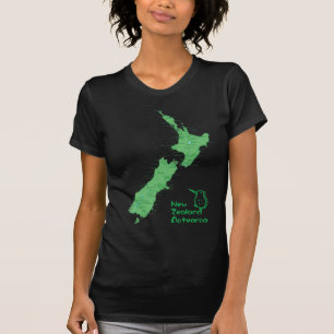 New Zealand Map T-Shirt