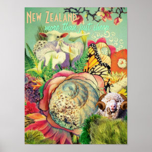 New Zealand more than just sheep Poster