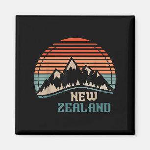 New Zealand Mountain Hiking Gift New Zealand  Magnet
