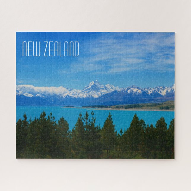 new zealand mountains jigsaw puzzle (Horizontal)