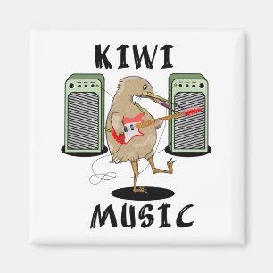 New Zealand Music Kiwi playing guitar Magnet
