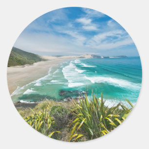 New Zealand, North Island, Cape Reinga 2 Classic Round Sticker