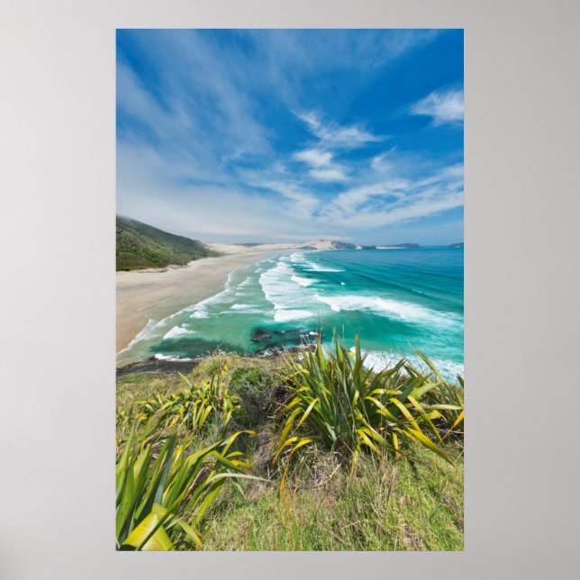 New Zealand, North Island, Cape Reinga Poster (Front)