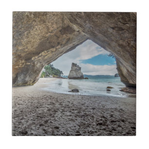 New Zealand, North Island, Coromandel Peninsula Ceramic Tile
