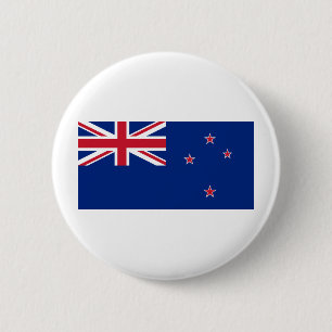 New Zealand NZ 6 Cm Round Badge