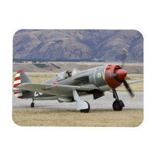 New Zealand, Otago, Wanaka, Warbirds Over 7 Magnet