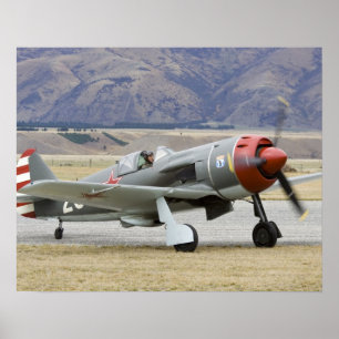 New Zealand, Otago, Wanaka, Warbirds Over 7 Poster