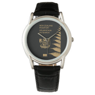 New Zealand passport wristwatch