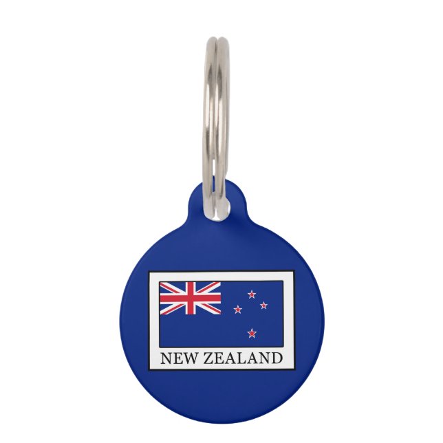 New Zealand Pet Tag (Front)
