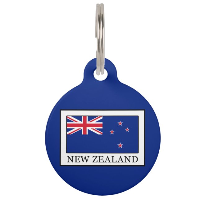 New Zealand Pet Tag (Front)